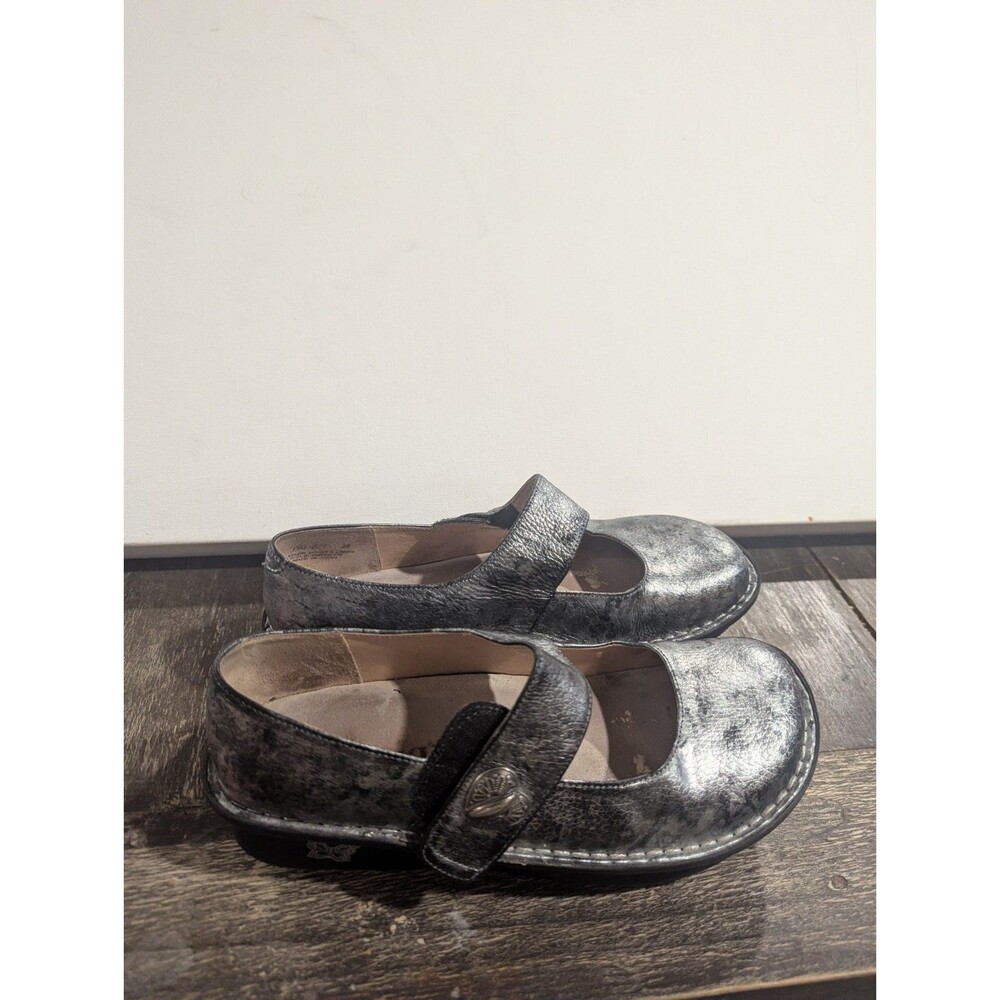 Alegria  Shoes Women's 7.5 US/ EU 38 Pal-411 Paloma Grey‎ Mary Janes